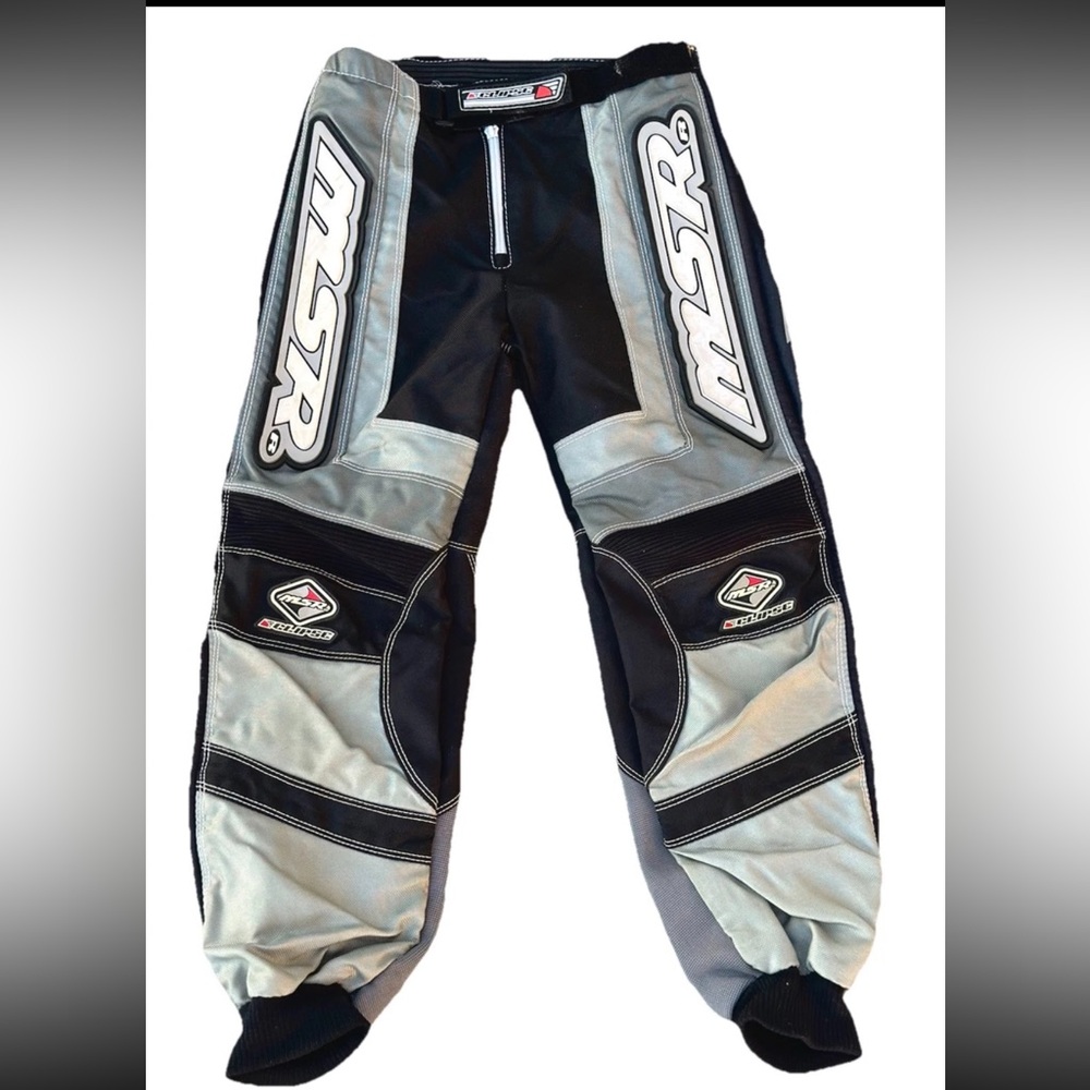 Vintage Y2K MSR ECLIPSE Competition Motorcross BMX Youth Size 24” Unisex Pants